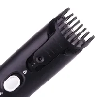 Беспроводная аккумуляторная окантовочная машинка USB VGR V-015 для стрижки усов и бороды, Аккумуляторный портативный триммер бритва для мужчин Черная
