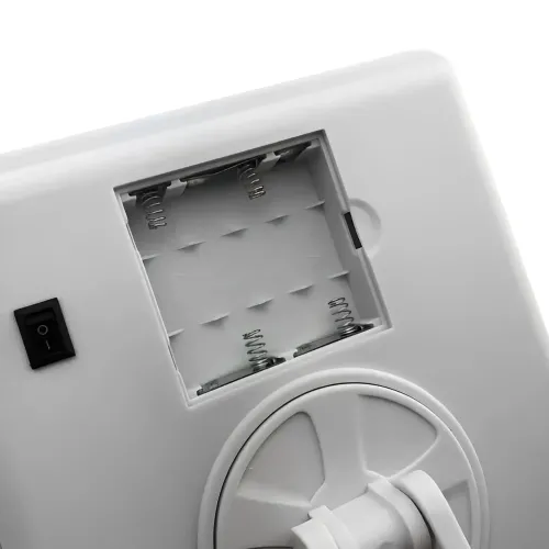 Настільне Косметичне дзеркало Cosmetie mirror 360 Rotation Angel з LED підсвічуванням для макіяжу, компактне прямокутне сенсорне дзеркало біле
