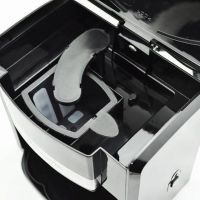 Крапельна кавоварка на дві чашки Domotec MS - 0706 c 2 керамічними чашками, домашня електрична кавоварка для чаю та кави на 0.3 л 500W Біла