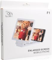3D увеличитель экрана Enlarged Screen Mobile Phone F1 для телефона, смартфона, увеличительное стекло 26X19 см 3Д увеличительная подставка, держатель