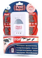 Ультразвуковой отпугиватель насекомых и грызунов Pest Reject Aid электромагнитное устройство для уничтожения мышей тараканов комаров прибор в розетку