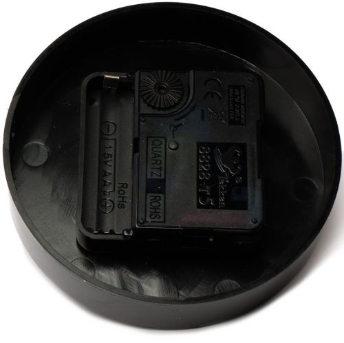 Настінні 3D годинник Diy Clock XZ127 Black Зроби сам 70-150 см великі безшумні самоклеючі 3Д годинник об'ємні цифри на стіну для дому, офісу чорні