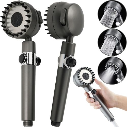 Насадка для душу Shower Head 4 режими, масажна лійка високого тиску з фільтром на кран, душова гарнітура, турбо насадка-лійка з перемикачем