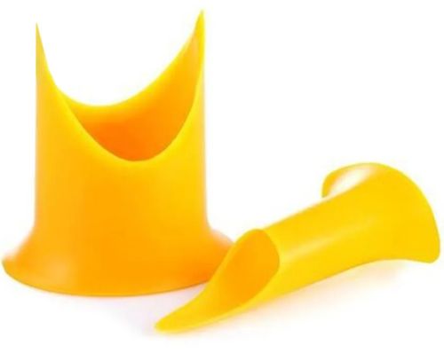 Ніж Memos для очищення серцевини і насіння болгарського перцю Pepper Corer набір з 2 штук, кухонний прилад овощечистка для овочів і фруктів 9Х5 см