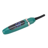 Акумуляторні щипці для гарячої завивки вій Eyelash Curler XL-271, з підігрівом, Електрична пензлик плойка з дисплеєм зарядка через USB