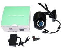 Вулична поворотна IP камера відеоспостереження CAMERA CAM 6 N3 WIFI 360/90 2.0mp зовнішнього спостереження з віддаленим доступом Y08 Чорна
