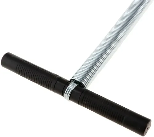 Пружинний еспандер Tummy Trimmer L1013 для м'язів рук, живота і спини з кріпленням для ніг, спортивний тренажер Тамі Тример для зміцнення тіла Чорний