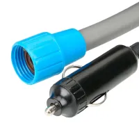 Автомобильный портативный душ Washing Spray With Bucket 12V на 20л, Походный душ от прикуривателя Автомойка для отдыха на природе и мытья машины
