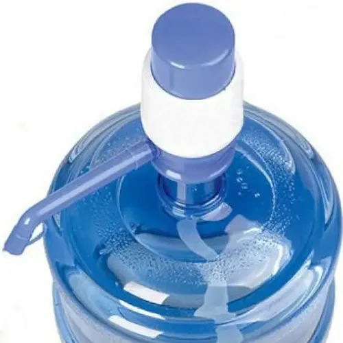 Механічна помпа насос для питної води Drinking Water Pump WL-03 на бутель з водою, ручна помпа дозатор для подачі води на пляшку ОМ-Х691 синя