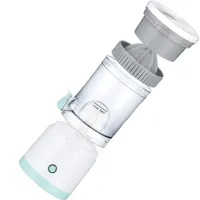 Аккумуляторная ручная мини соковыжималка Citrus Juicer YZJ-001 для цитрусовых, Портативный блендер для ягод и фруктов с USB-зарядкой на аккумуляторе