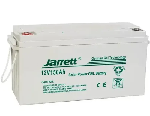 Універсальний гелевий акумулятор Jarrett GEL 12V 150AH для котла і сонячних панелей, акумуляторна батарея 12В 150ач для систем електроживлення