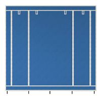 Складной тканевый шкаф  для одежды Storage Wardrobe 88170 на 4 секции, 170х45х175, Каркасный органайзер гардероб для обуви и вещей на 12 полок