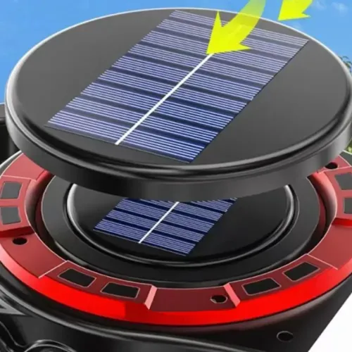 Переносной кемпинговый фонарь Hurry Bolt HB-6678 20W с солнечной панелью и функцией павербанка, Аккумуляторный LED прожектор лампа с Powerbank