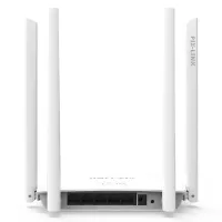 Бездротовий Wi-Fi Роутер маршрутизатор 300 Мбіт / з Pix-link Router LV-WR08, WIFI роутер до 300 Mb/s з 4 зовнішніми антенами і 4 портами Білий