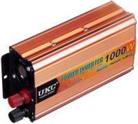 Автомобильный инвертор UKC 24V-220V 1000W авто преобразователь напряжения тока от прикуривателя и аккумулятора зарядное с защитой от перегрева 1000Вт