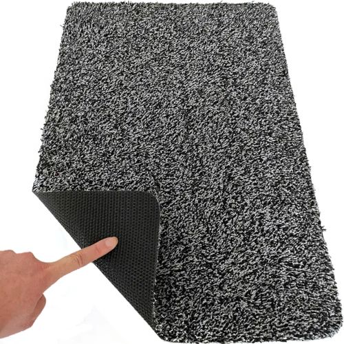 Супер всмоктуючий килимок Clean Step Mat придверний підлоговий килим 70Х45 см в передпокій і ванну для вбирання бруду і вологи з мікрофібри для взуття