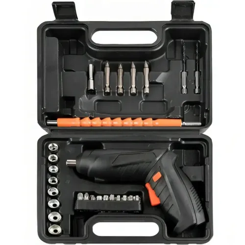 Бездротова акумуляторна викрутка Tools Tuoye Cordless Screw LY-83 47 предметів з насадками Електрична 1800mAh з поворотною рукояткою в кейсі