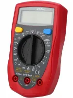 Багатофункціональний цифровий мультиметр Digital dt33c мультитестер + термопара, електричний кишеньковий тестер напруги, струму і опору