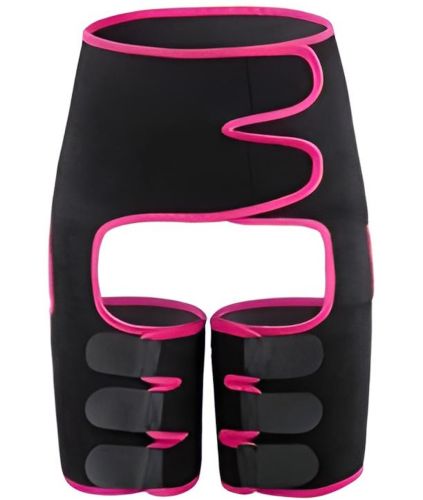 Корректирующий пояс фиксатор Adjustable One Piece Waist Band JN-79 для похудения и коррекции талии, Жиросжигающий корсет для занятия спортом Черный