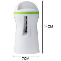 Ручна терка овочерізка GRATER Sunkist Spiral Sliser, спіральна терка для моркви по-корейськи, овочів і фруктів, Спіральний слайсер Зелений