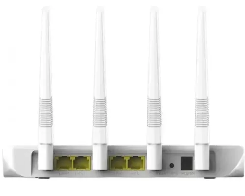 Високошвидкісний міні маршрутизатор Wi-fi роутер Pix-link LV-WR21Q 300 Мбіт 2.4 ГГц, бездротовий вай фай роутер до 300Mb / s 4 антени 4 порти Білий