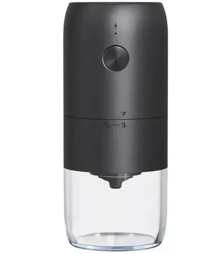 Бездротова електрична кавомолка Electric Coffee Grinder KMDJ-2A з регулятором помелу, акумуляторна USB млин для кавових зерен MAG-640