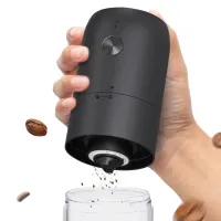 Бездротова електрична кавомолка Electric Coffee Grinder KMDJ-2A з регулятором помелу, акумуляторна USB млин для кавових зерен MAG-640