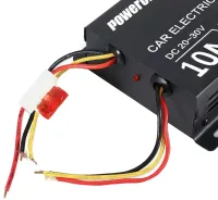 Автомобільний понижуючий інвертор PowerOne Plus DC / DC 24V-12V 10A 120W, Авто перетворювач напруги GS-10A 24В-12В постійного струму Автоінвертор