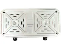 Настольная электроплита Hot Plate Electric Cooking JX-2020A 2000W на 2 конфорки диск Двухконфорочная электрическая плита с термостатом на 5 положений
