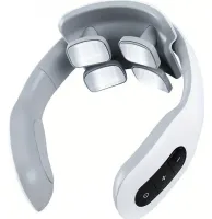Електроімпульсний міостимулятор масажер для шиї Smart Neck Massage MD - 066 з USB 1200 маг, багатофункціональний електромасажер для м'язів MD-061