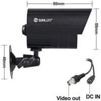 Комплект видеонаблюдения проводной видеорегистратор CCTV XVR-TO801N на 8 камер 5mp, 8-канальный набор уличных камер для наружного наблюдения