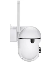 Вулична бездротова 360 IP камера відеоспостереження XY-3120SZ 2MP, поворотна зовнішня Wi-Fi камера з ІЧ-підсвічуванням і датчиком руху XY-3120 Біла