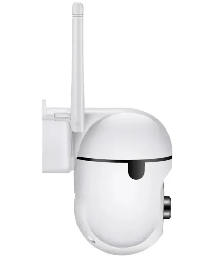 Вулична бездротова 360 IP камера відеоспостереження XY-3120SZ 2MP, поворотна зовнішня Wi-Fi камера з ІЧ-підсвічуванням і датчиком руху XY-3120 Біла