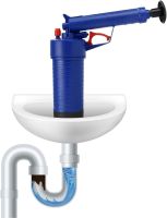 Пневматический вантуз высокого давления Toilet dredge Gun, Плунжер для раковины с гидроударом, для прочистки труб канализации Plunger Pipe Dredger