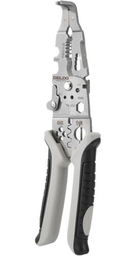 Багатофункціональні кліщі стрипер Cable Cutter CH-51 20в1 для зачистки і обтискача проводів, Каблерез різак для кабелів, дроту і зняття ізоляції