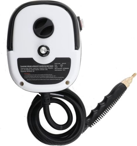 Ручний пароочисник для прибирання Steam Cleaner Ah-SL-001 2500W з високим тиском 3 насадки, Універсальний парогенератор 2500Вт від мережі Білий