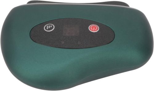 Скребковий масажер для ліфтингу обличчя Scraping Board Gua Sha LY-401, Дренажний вібраційний скребок з підігрівом для всього тіла на акумуляторі
