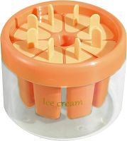 Силіконова форма Зроби сам Ice Cream mold 8 клітинок для морозива, фруктового льоду і ескімо, Морожениця формочка з відсіком для води і підставкою