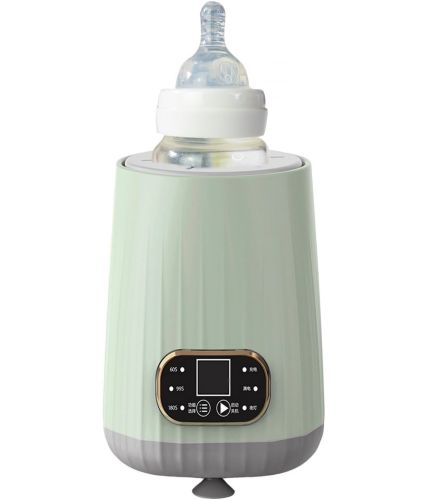 Автоматичний шейкер підігрівач молока Baby Milk Shaker HK-066 для дитячих пляшечок акумуляторний з дисплеєм і підтримкою температури HH-9866