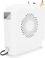 Напольный спиральный обогреватель тепловентилятор Voltronic JIEBO-N8 500W с рожками оленя, Переносной настольный электрообогреватель Deer Белый