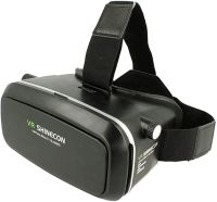 3d окуляри віртуальної реальності з пультом ДУ VR Shinecon G04, 3д шолом віртуальної реальності для телефону, гарнітура для 4.7-6 дюймів, Чорний