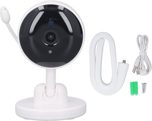 Розумна відеоняня камера відеоспостереження Smart Sricam SP027 2MP з гнучким кріпленням і WI-FI IP двостороннім зв'язком, поворотна радіоняня Tuya