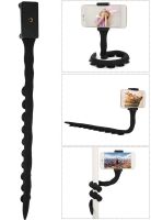 Універсальний гнучкий тримач для телефону з присосками Cute Worm Lazy Phone Holder у вигляді гусениці, Штатив для смартфона і гаджетів на присосках