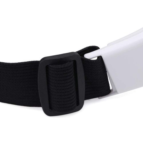 Магнитно акупунктурный массажер для глаз Healthy Eyes Massager KL-218, Массажные очки для зоны вокруг глаз 22 массажных пальчика, на батарейках Белые