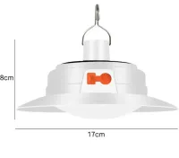 Универсальный подвесной фонарь Solar Energy Lamp AM-001 с солнечной батареей и крючком от USB, Аккумуляторная подвесная лампа для кемпинга Ma-100