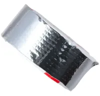 Сверхпрочная клейкая лента с алюминиевым покрытием Butyl Self-Adhesive 1.2мм х 5см х 10м, Алюминиевая водостойкая липкая фольга скотч 10 м Серебристая