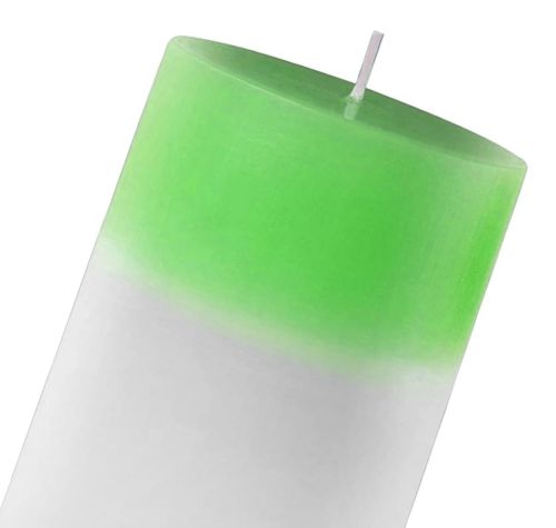 Декоративна воскова свічка хамелеон Candled Magic EL-2327 з RGB підсвічуванням 7 кольорів з справжнім вогнем, Магічна LED Свічка, яка змінює світло