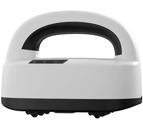 Бездротовий роликовий масажер Roller Heated Massager LKL-0128 з підігрівом для всього тіла, Вібраційний масажер на 6 роликів від акумулятора