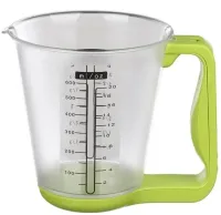 Электронная мерная чаша весы Digital Scale with Measuring Cup SP-001 600мл, Кухонный мерный стакан с весами и встроенным термометром SP001 для дома