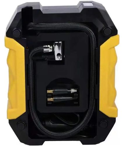 Автомобільний компресор CarSun Air Pump C1399 - 1 автокомпресор з дисплеєм і ліхтарем для підкачки шин від прикурювача 12V повітряний насос для машини